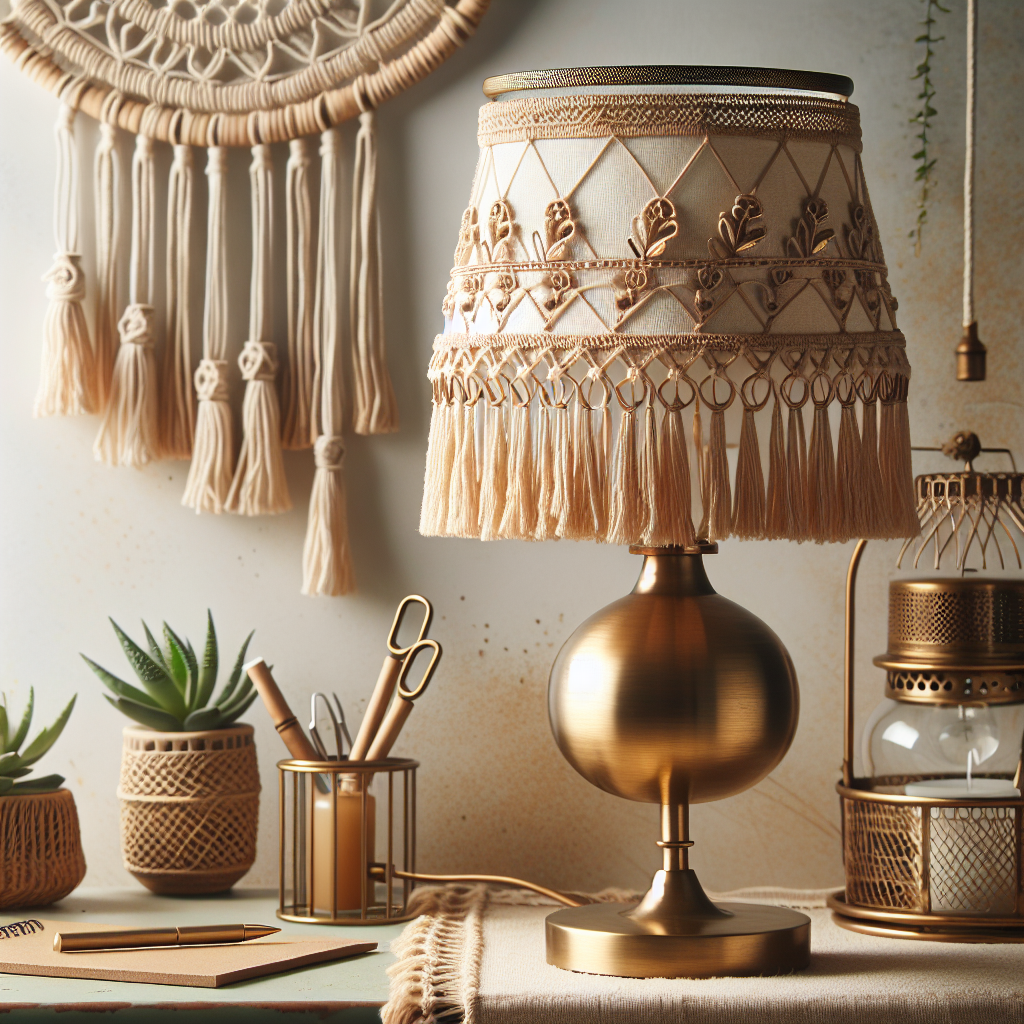 Brighten Up Your Home with the Perfect Boho Table Lamp